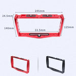Immersione Dual Handheld Grip Staffa Stabilizzatore Estensione Telefono Morsetto Fotocamera Rig Cage Custodia subacquea per GoPro HERO9/8/7, Red, Black, Red Bracket + Shutter, Black Bracket + Shutter