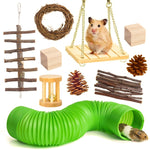 Giocattolo per criceti Coniglio per animali domestici Porcellino d'India Pappagallo Gioca a rettificare i giocattoli di legno, 10 PCS / Set, 12 PCS / Set, 15 PCS / Set, 9 PCS / Set, 11 PCS / Set