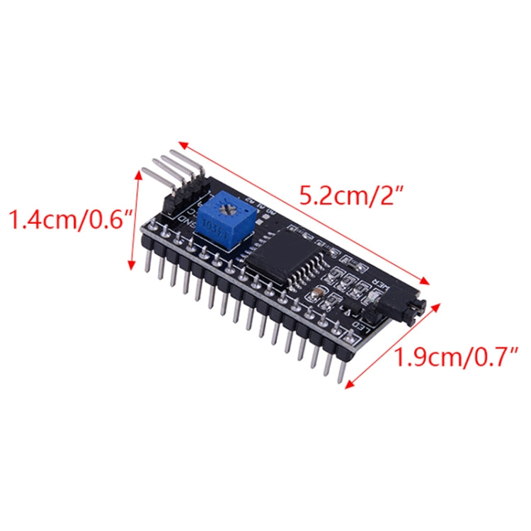 Scheda adattatore I2C per display LCD1602