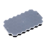 Stampo per vaschetta per ghiaccio in silicone per whisky da 2 pezzi, specifica:, 6 Grid Round, 6 Grid Square Cover, 8 Grid Square Cover, 8 Grid Round, 4 Grid Skull, 4 Square Cover, 37 Grid Honeycomb Cover, 13 Grid Honeycomb Cover, 15 Grid Square Cover ...