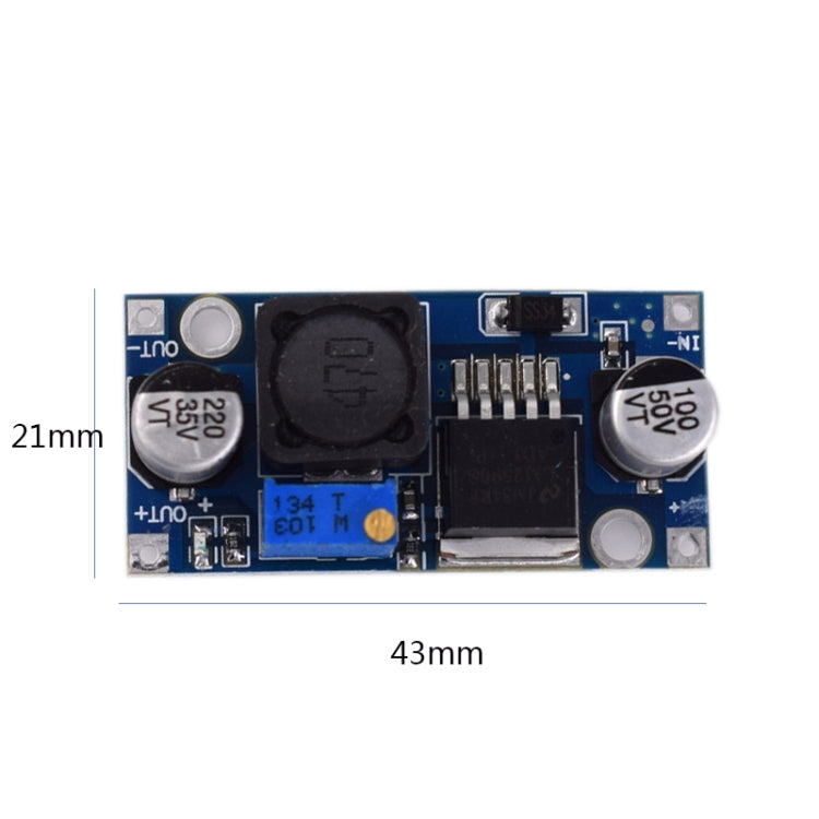 5 PCS LM2596 DC-DC Modulo di alimentazione per auto step-down ad alta potenza, LM2596 DC-DC