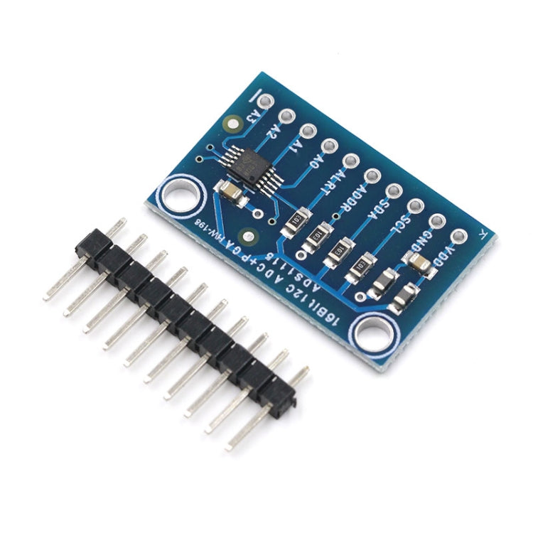 Modulo scheda di sviluppo AdC a 4 canali con convertitore analogico-digitale di precisione a 16 bit, CJMCU-ADS1115