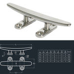 316 in acciaio inossidabile per impieghi gravosi con bullone piatto ad artiglio per motoscafi, accessori per navi, 100mm 4inch, 125mm 5inch, 150mm 6inch, 200mm 8inch, 250mm 10inch