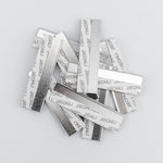 Raschietto per sopracciglia in acciaio inossidabile con lama per tagliare le sopracciglia da 20 scatole, 10 PCS / Box