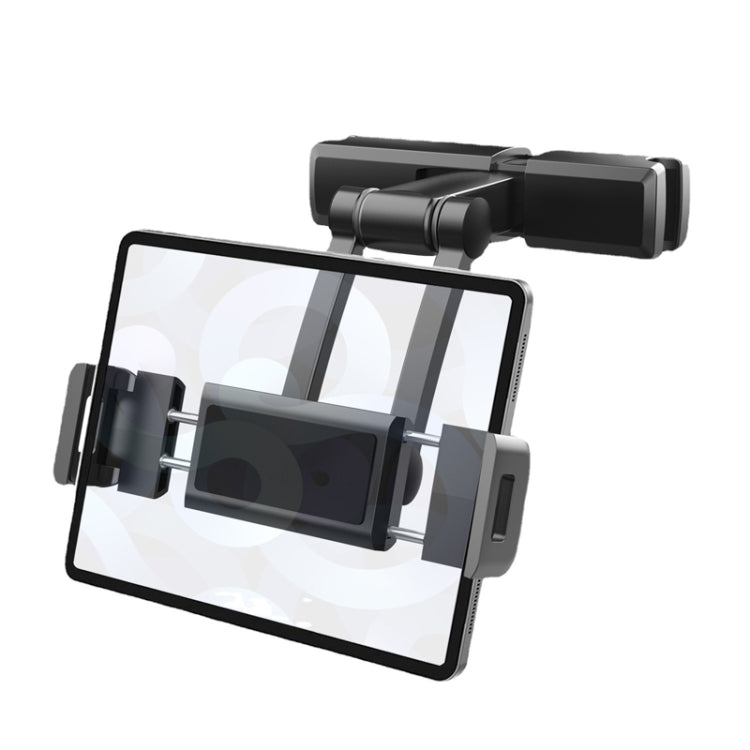 Pb-48 Car Post-Row Back Pillow Supporto per cellulare Staffa telescopica piatta per sedile posteriore, Pb-48