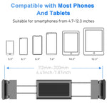 Pb-48 Car Post-Row Back Pillow Supporto per cellulare Staffa telescopica piatta per sedile posteriore, Pb-48