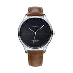 YAZOLE 503 Orologio al quarzo da uomo con quadrante semplice modello linea