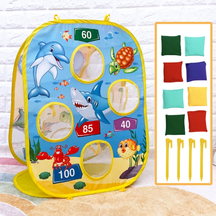 Giocattolo tenda con sacchi di sabbia dinosauro 60x32x49 cm