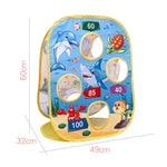 Giocattolo tenda con sacchi di sabbia dinosauro 60x32x49 cm