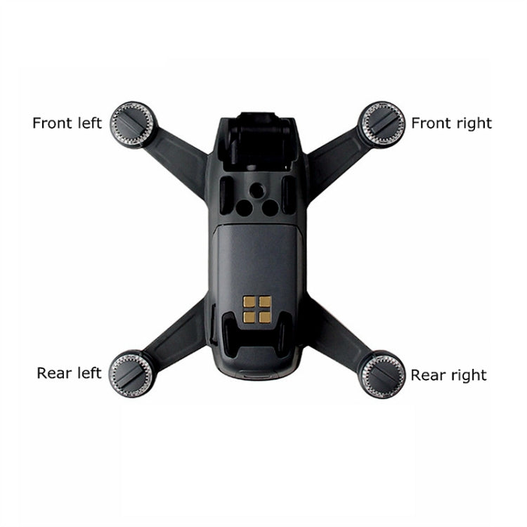 3 Parts Lampshade Holder Repair for DJI Spark, Lampshade Holder Front Left Back Right, Lampshade Holder Front Right Back Left