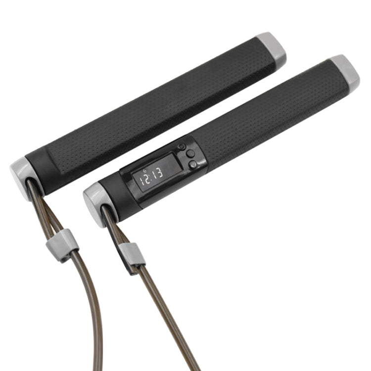 KYTO 2200 Corda per saltare elettronica a doppio colore per il conteggio delle calorie per il test, lunghezza della corda: 3 m, KYTO 2200 (Gray), KYTO 2200 (Blue)