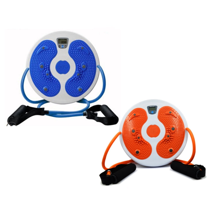 KYTO 2238 Conteggio elettronico Twisting Waist Disc con coulisse, KYTO 2238 (Blue), KYTO 2238 (Orange)