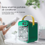 USB Mini Refrigerazione E Umidificazione Condizionatore D'aria Per Uso Domestico Piccolo Raffreddatore D'aria Ventilatore Da Tavolo Raffreddato Ad Acqua