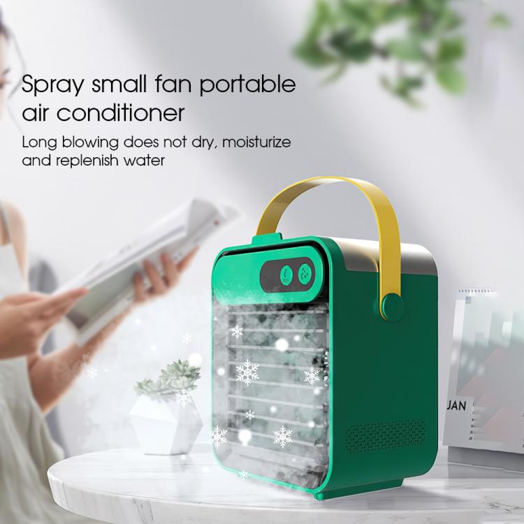 USB Mini Refrigerazione E Umidificazione Condizionatore D'aria Per Uso Domestico Piccolo Raffreddatore D'aria Ventilatore Da Tavolo Raffreddato Ad Acqua