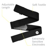 Fascia toracica wireless KYTO 2809 ANT+ Bluetooth 4.0