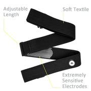 KYTO 2809 One-To-One ANT+ Bluetooth 4.0 Fascia toracica wireless per trasmettitore di frequenza cardiaca