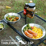 Le migliori offerte per CLS Outdoor Tableware Portable Camping Dinner Bowl Plate Kit sono su ✓ Confronta prezzi e caratteristiche di prodotti nuovi e usati ✓ Molti articoli con consegna gratis!, 16 PCS / Set
