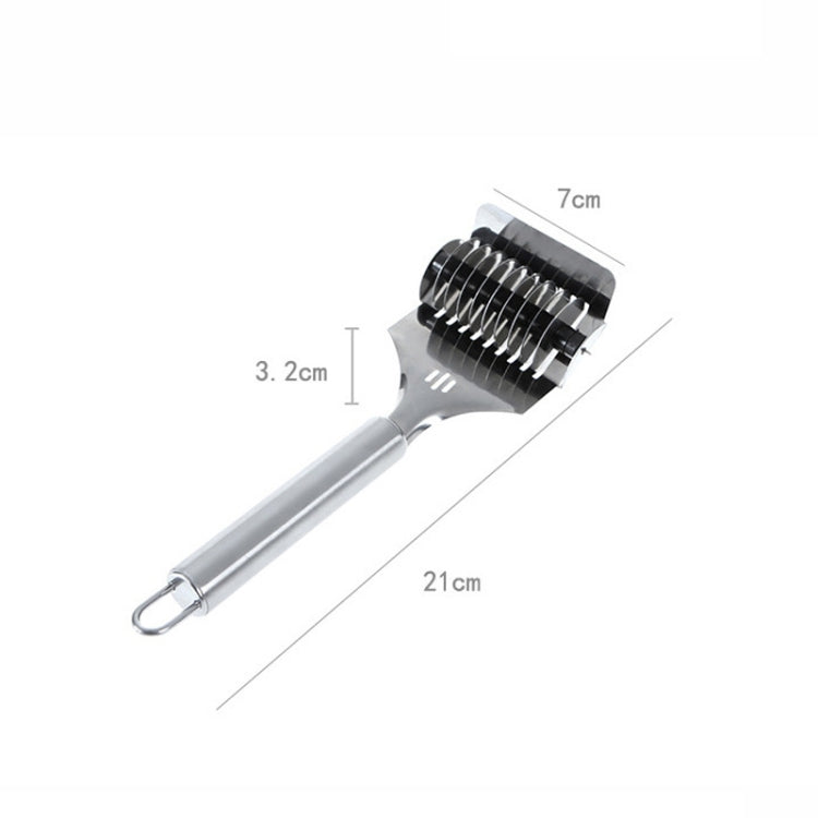 Utensile da cucina per noodle manuale in acciaio inossidabile da 4 pezzi, Noodle Cutter