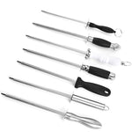 Strumento per affilare la cucina in acciaio inossidabile con asta di macinazione, Style 1, Style 2, Style 3, Style 4, Style 5, Style 6, Style 7