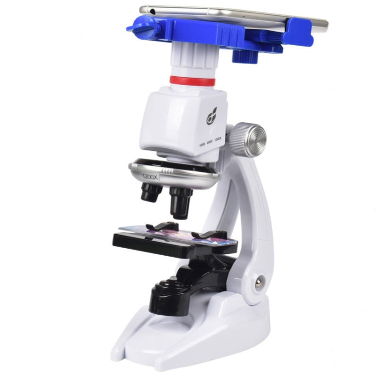 Microscopio biologico con supporto per smartphone 1200x