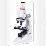 Microscopio biologico con supporto per smartphone 1200x