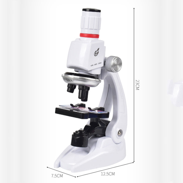 Microscopio biologico con supporto per smartphone 1200x