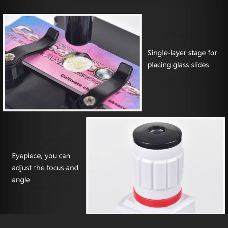 Microscopio biologico con supporto per smartphone 1200x