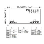Modulo lettore RFID 125kHz con porta seriale TTL RS232