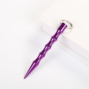 10 PCS Outdoor Anti-Wolf Supplies Equipment Pen Stick con portachiavi