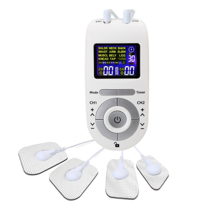 100B 12-mode Digital Meridian Physiotherapy Instrument Electronic Acupoint Pulse Massaggiatore per agopuntura, Battery Type