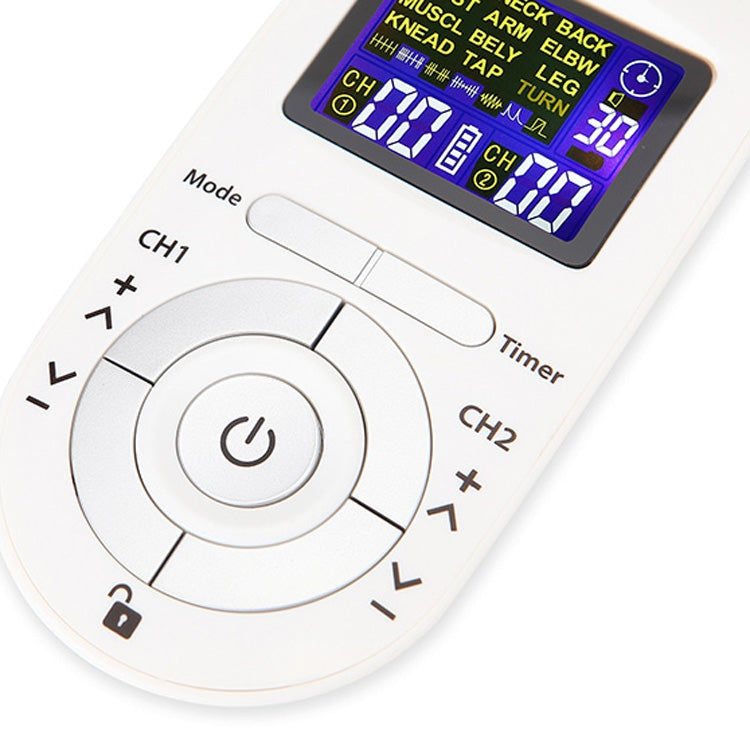 100B 12-mode Digital Meridian Physiotherapy Instrument Electronic Acupoint Pulse Massaggiatore per agopuntura, Battery Type