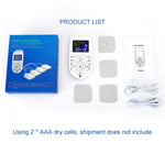 100B 12-mode Digital Meridian Physiotherapy Instrument Electronic Acupoint Pulse Massaggiatore per agopuntura, Battery Type