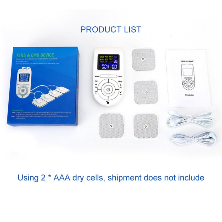 100B 12-mode Digital Meridian Physiotherapy Instrument Electronic Acupoint Pulse Massaggiatore per agopuntura, Battery Type