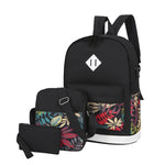 Zaino di ricarica USB per studenti con zaino casual stile college 3 in 1