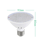 Lampada LED per la crescita delle piante Luce di riempimento floreale, 126 Beads