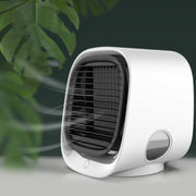 Ventola di raffreddamento da tavolo Ventola per aria condizionata fredda da ufficio portatile USB, M201 Sky White, M201 Cherry Pink, M201 Molan Green, M302 Ivory White, M302 Girl Pink, M302 Molan Green