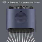 Ventola di raffreddamento da tavolo Ventola per aria condizionata fredda da ufficio portatile USB, M201 Sky White, M201 Cherry Pink, M201 Molan Green, M302 Ivory White, M302 Girl Pink, M302 Molan Green