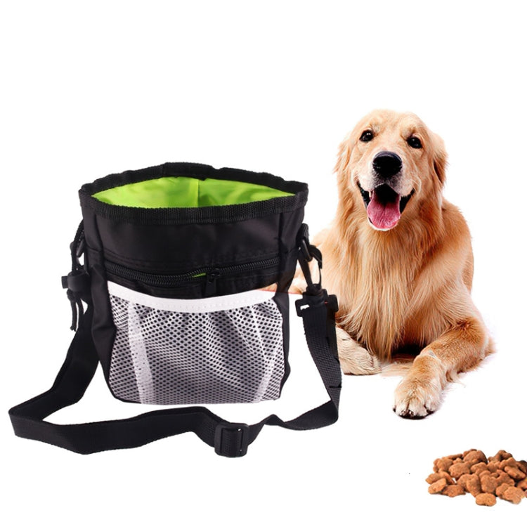 Borsa da addestramento per animali domestici Borsa da spuntino Marsupio da esterno Borsa multifunzionale pieghevole portatile due in uno