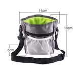 Borsa da addestramento per animali domestici Borsa da spuntino Marsupio da esterno Borsa multifunzionale pieghevole portatile due in uno