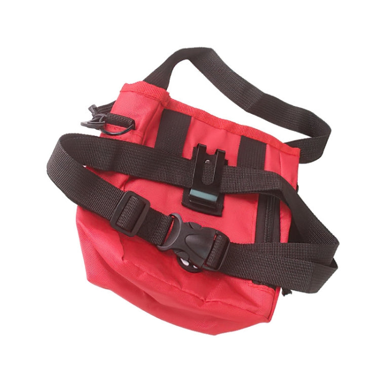 Borsa da addestramento per animali domestici Borsa da spuntino Marsupio da esterno Borsa multifunzionale pieghevole portatile due in uno