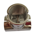 Giunto per tubo di nave a tre vie separabile in acciaio inossidabile 316 per ingegneria nautica, specifica:, 22mm 7/8inch, 25mm 1inch