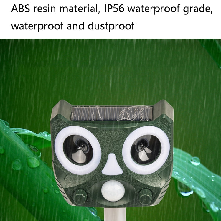 119A Repellente per animali repellente per insetti ad ultrasuoni solare per esterni, Ultrasonic Insect Repellent