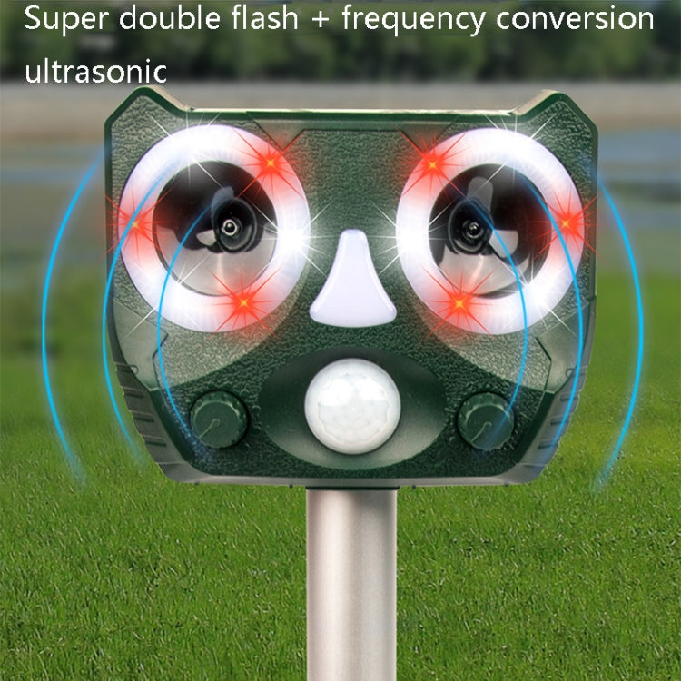 119A Repellente per animali repellente per insetti ad ultrasuoni solare per esterni, Ultrasonic Insect Repellent