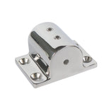 Sedile in tubo quadrato in acciaio inossidabile Sedile in tubo per yacht Accessori per navi, 22mm 7/8inch, 25mm 1inch