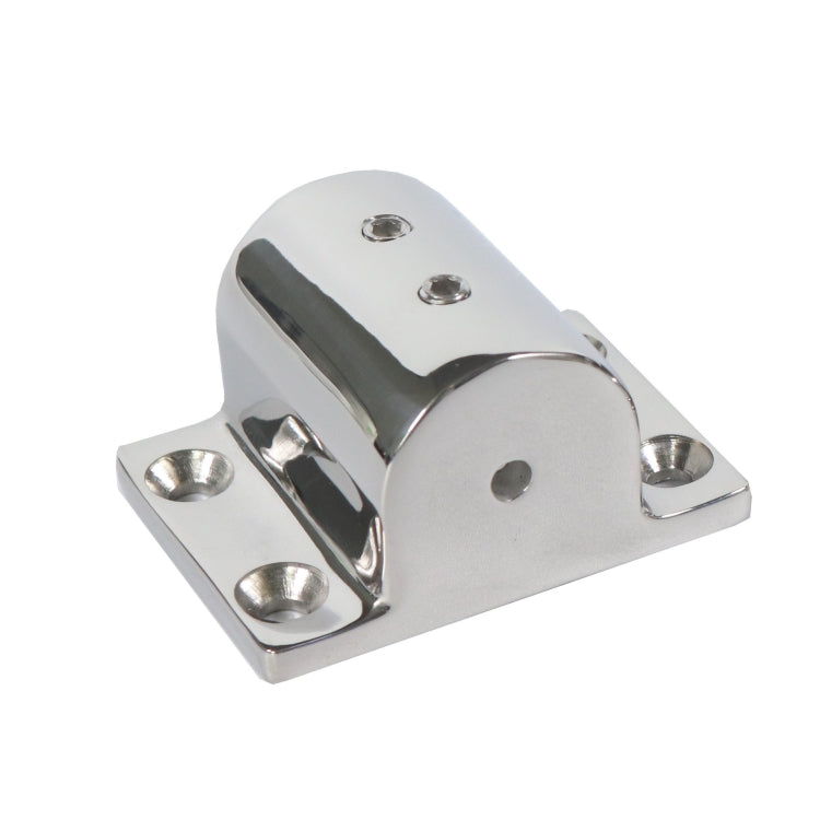 Sedile in tubo quadrato in acciaio inossidabile Sedile in tubo per yacht Accessori per navi, 22mm 7/8inch, 25mm 1inch