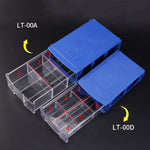 5 PCS Tipo di blocco multifunzionale Scatola dei componenti Scatola di immagazzinaggio Scatola delle parti del tipo a cassetto Scatola degli accessori combinata, LT-00D M, LT-00A L