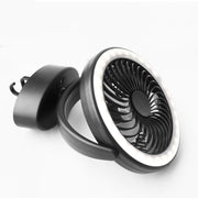 YQ-8004 Ricarica USB Ventola per campeggio all'aperto Ventola per tenda da campeggio multifunzione LED