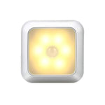 1143 Sensazione del corpo umano Luce notturna Smart Home Sensing Lights, Silver White Light, Silver Warm Light, White Shell White Light, White Shell Warm Light