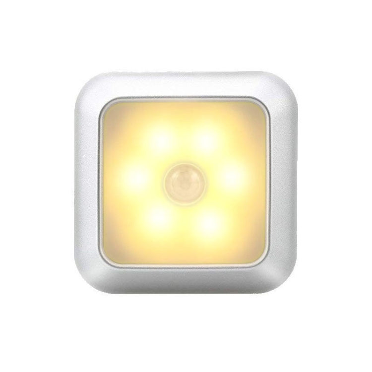1143 Sensazione del corpo umano Luce notturna Smart Home Sensing Lights, Silver White Light, Silver Warm Light, White Shell White Light, White Shell Warm Light