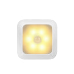 1143 Sensazione del corpo umano Luce notturna Smart Home Sensing Lights, Silver White Light, Silver Warm Light, White Shell White Light, White Shell Warm Light